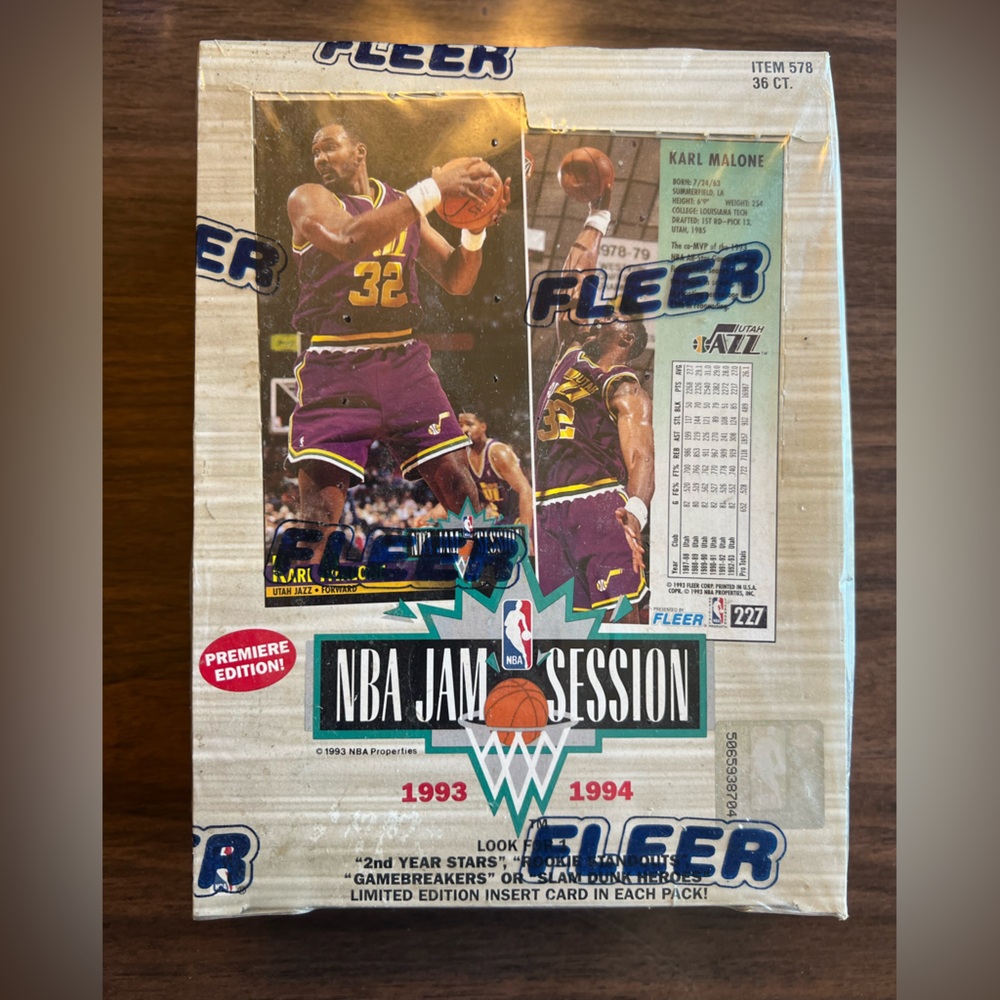 93-94 Fleer NBA Jam Session Basketball Cards